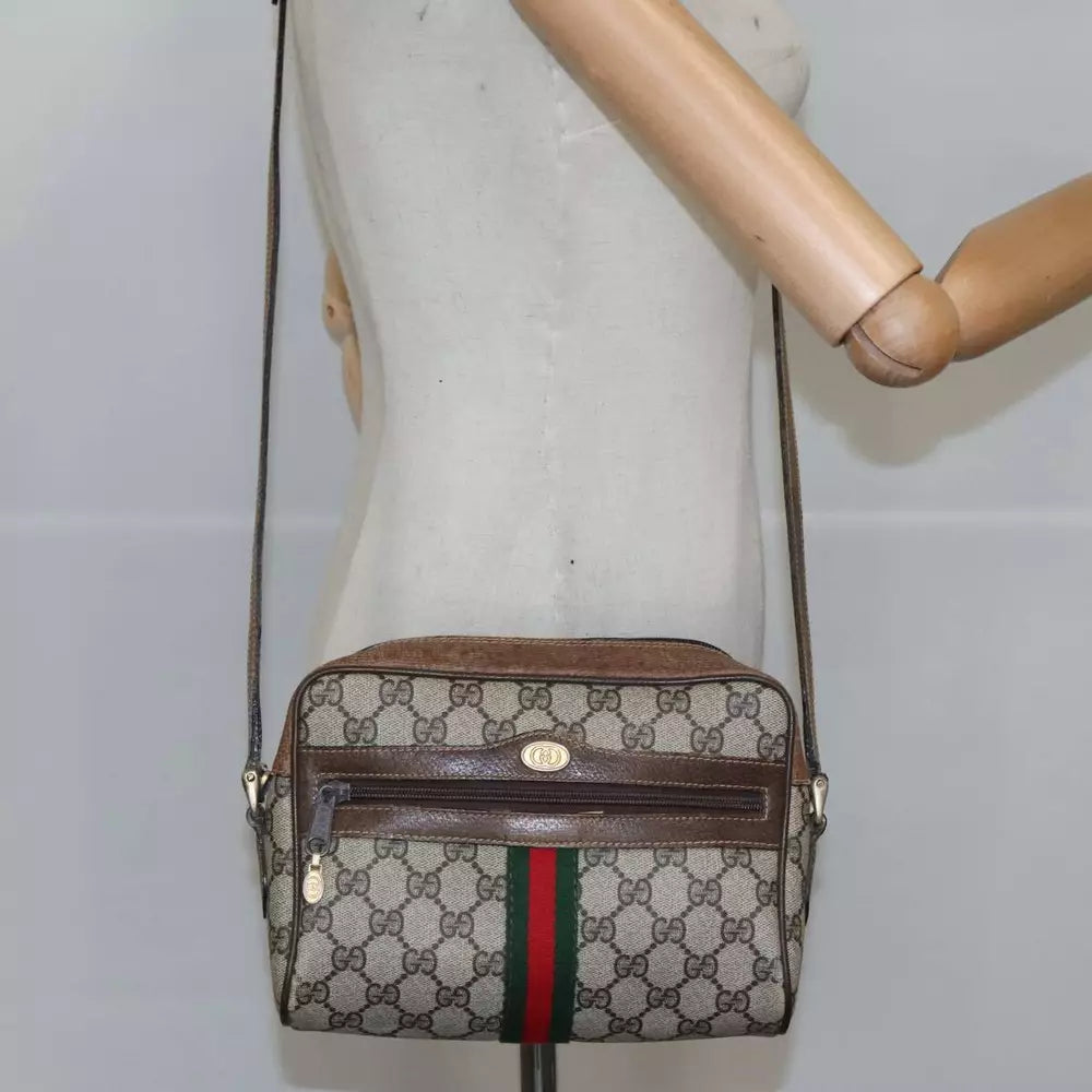 GUCCI SUPREME SHOULDER BAG GG CANVAS