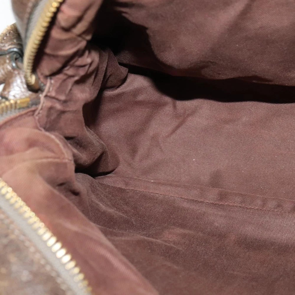 CHLOE PARATY BAG BROWN LEATHER