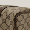GUCCI BOSTON BAG GG SUPREME WEB SHERRY LINE