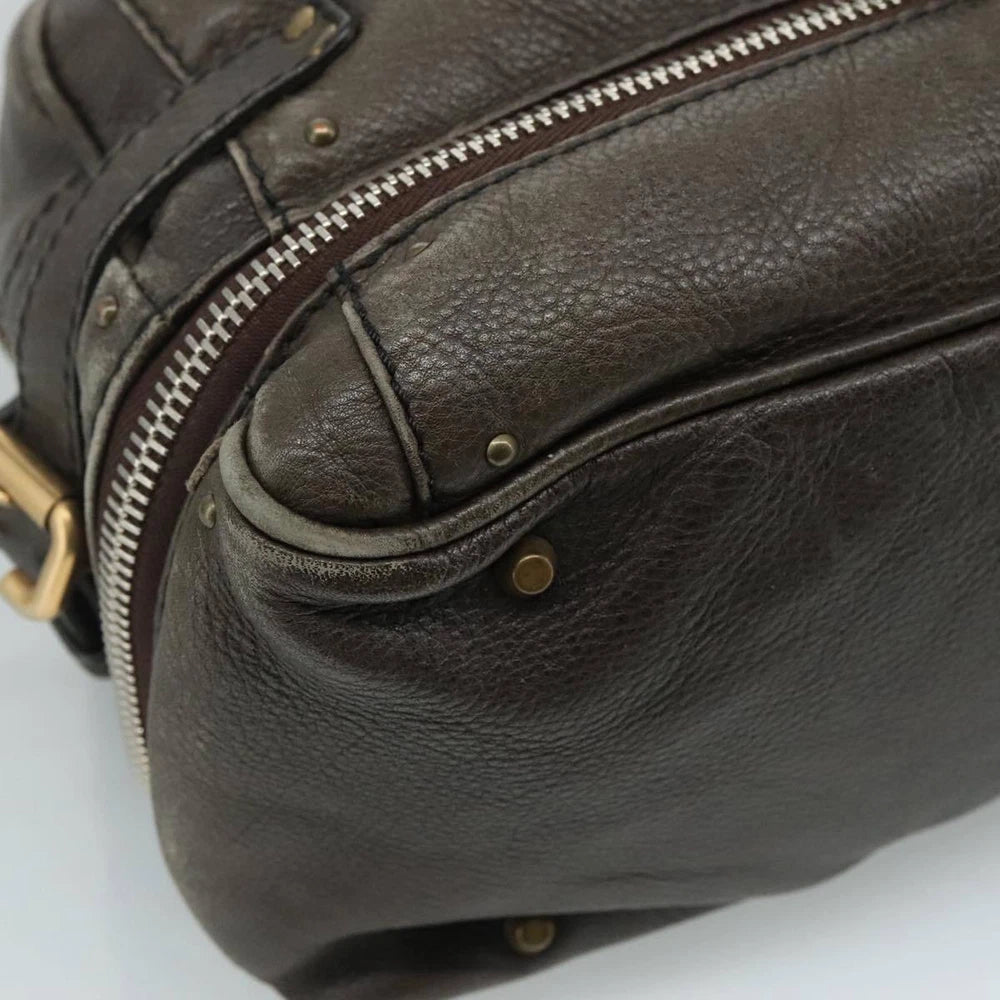 CHLOE PADDINGTON BROWN LEATHER