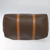 CELINE BOSTON BAG MACADAM CANVAS BROWN
