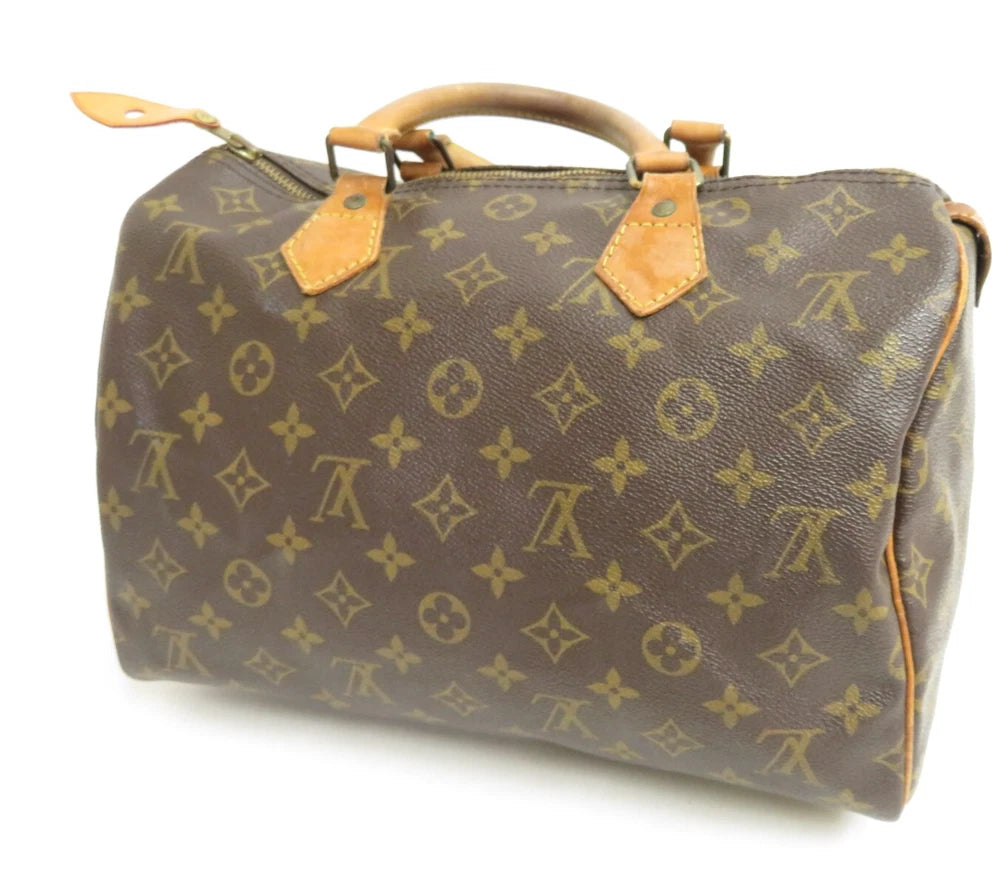 LOUIS VUITTON SPEEDY 30 BAG MONOGRAM CANVAS