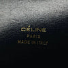 CELINE SHOULDER BAG NAVY LEATHER