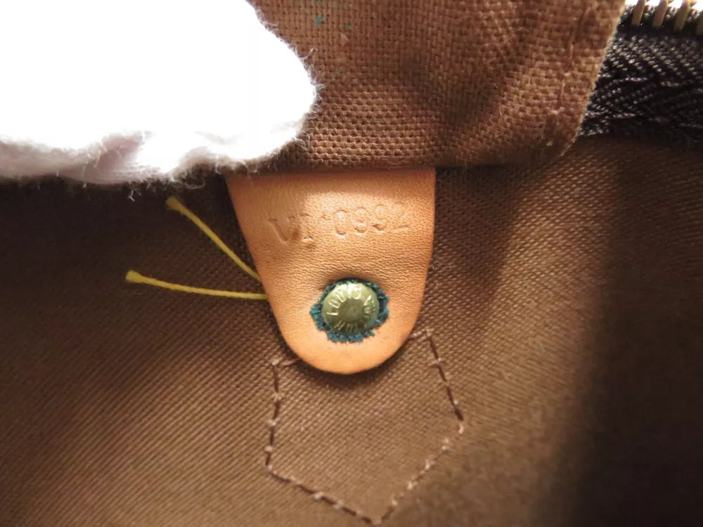 LOUIS VUITTON SPEEDY 35 BAG MONOGRAM CANVAS