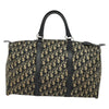 Vintage Dior Boston Bag 40 - Navy Trotter Canvas