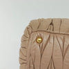 Miu Miu Matelasse Bag - Beige Leather