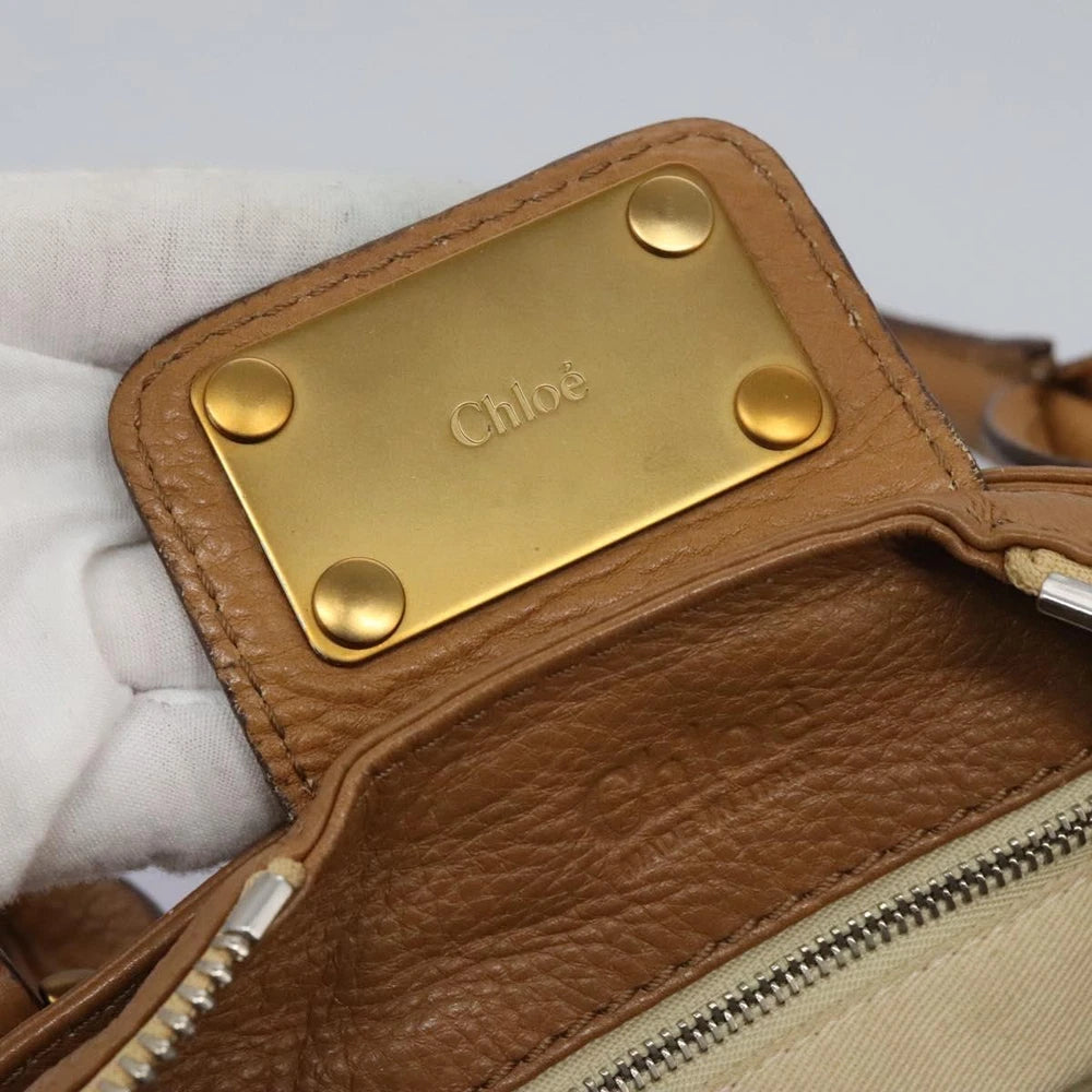 CHLOE PADDINGTON BAG BROWN LEATHER