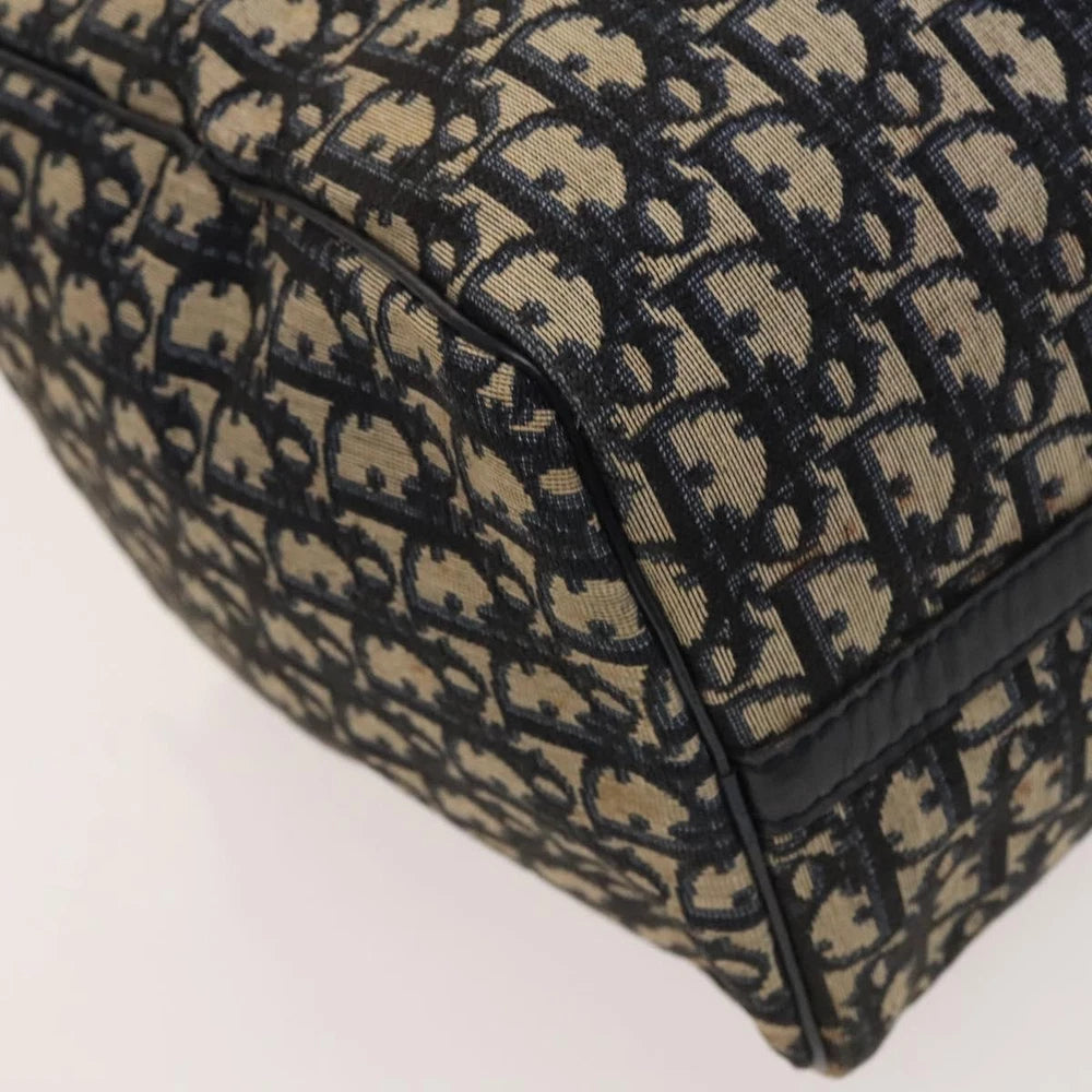 Dior Boston Bag 40 - Navy Trotter Canvas