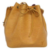 LOUIS VUITTON PETIT NOE BAG EPI LEATHER YELLOW