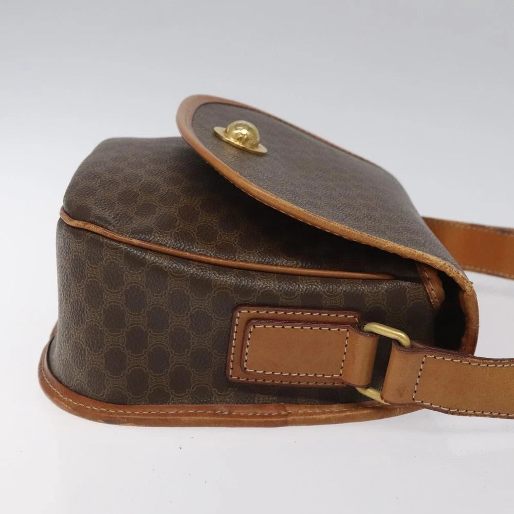 CELINE SHOULDER BAG MACADAM CANVAS