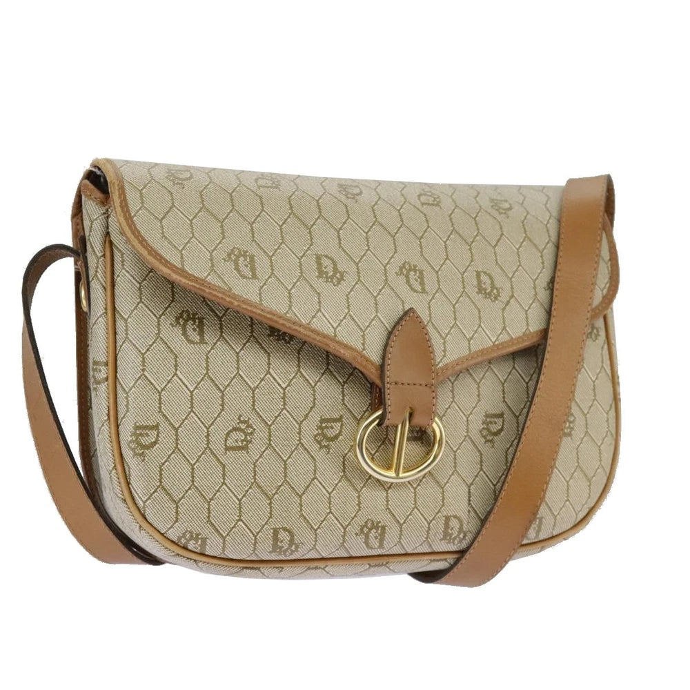 Vintage Dior Shoulder Bag - Honeycomb Canvas