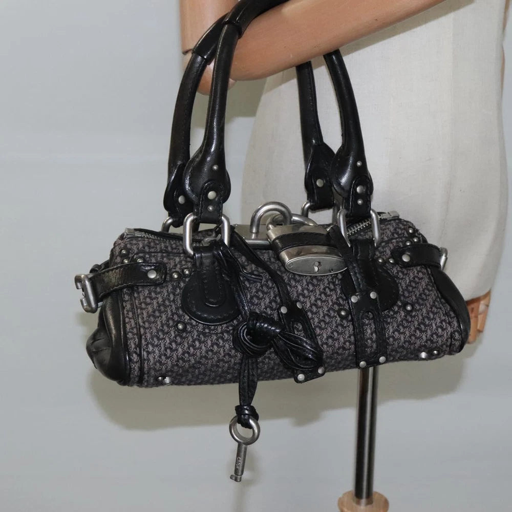 CHLOE MINI PADDINGTON BAG COTTON