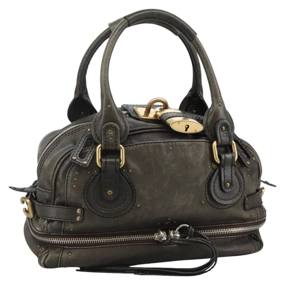 CHLOE PADDINGTON BROWN LEATHER