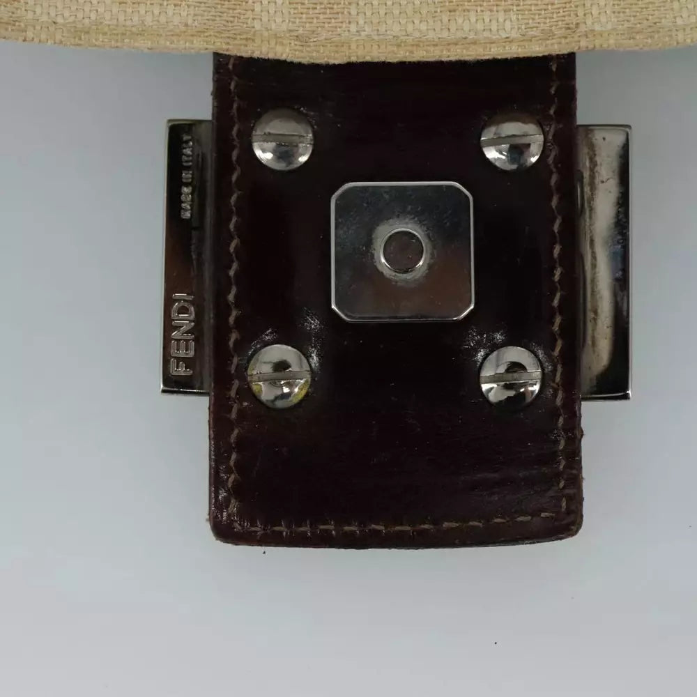 FENDI MAMMA BAGUETTE SHOULDER BAG ZUCCA CANVAS - Brands Select