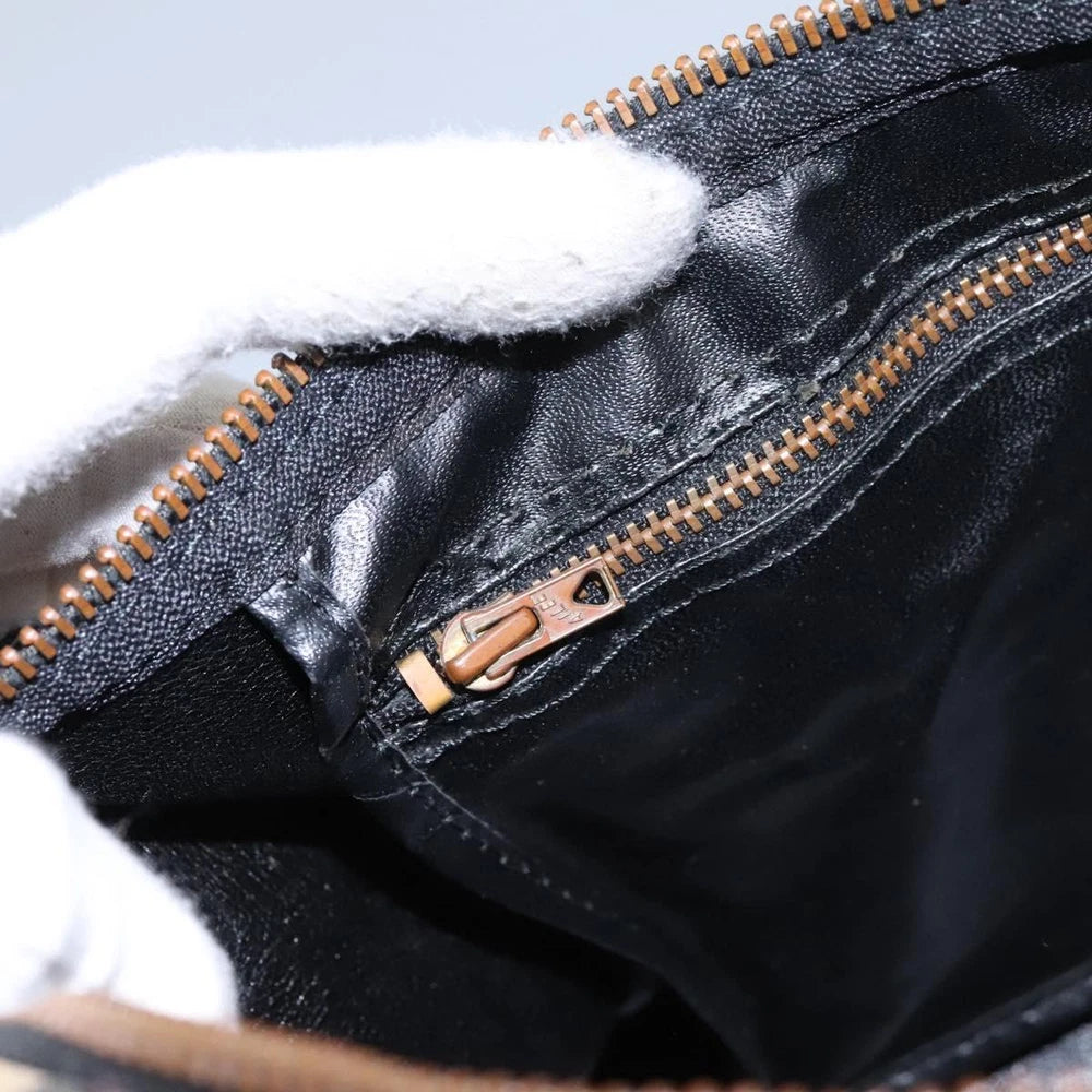 CHRISTIAN DIOR BOSTON BAG 30 TROTTER CANVAS