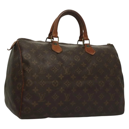Vintage Louis Vuitton Speedy 35 Bag Monogram Canvas