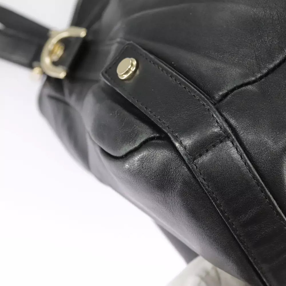 GUCCI ABBEY BLACK LEATHER TOTE BAG - Brands Select