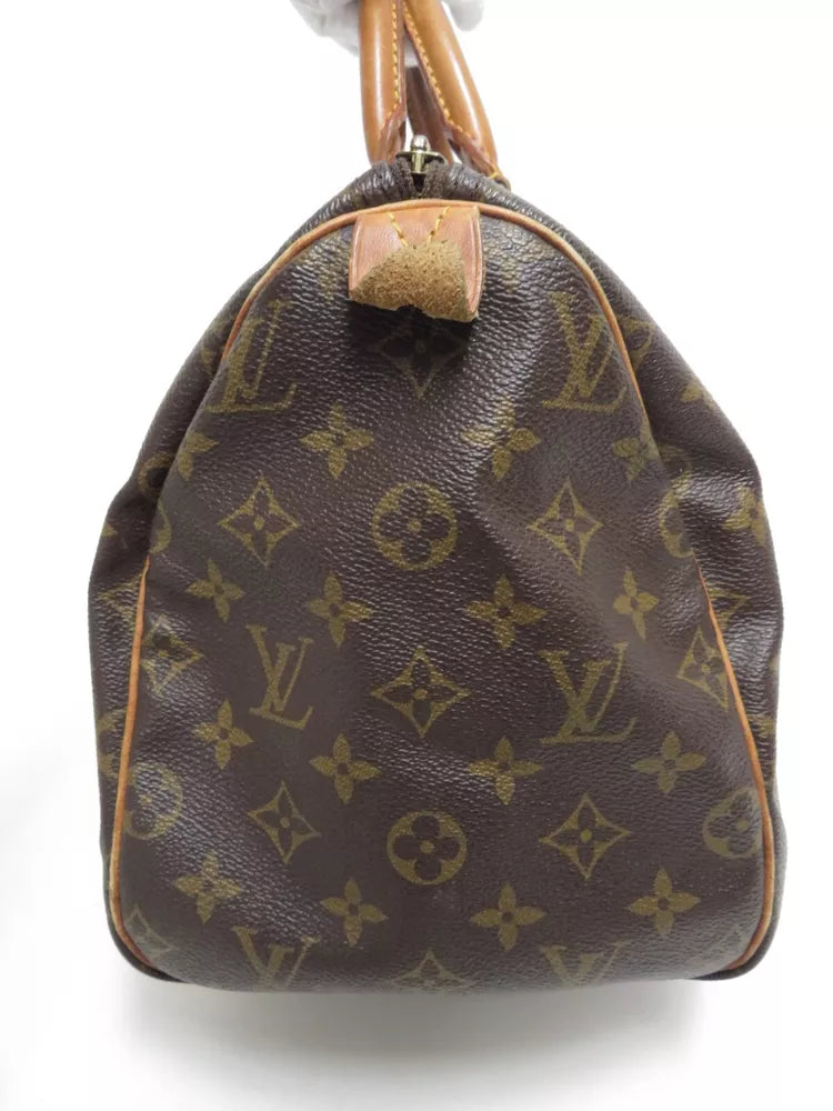 LOUIS VUITTON SPEEDY 30 BAG MONOGRAM CANVAS