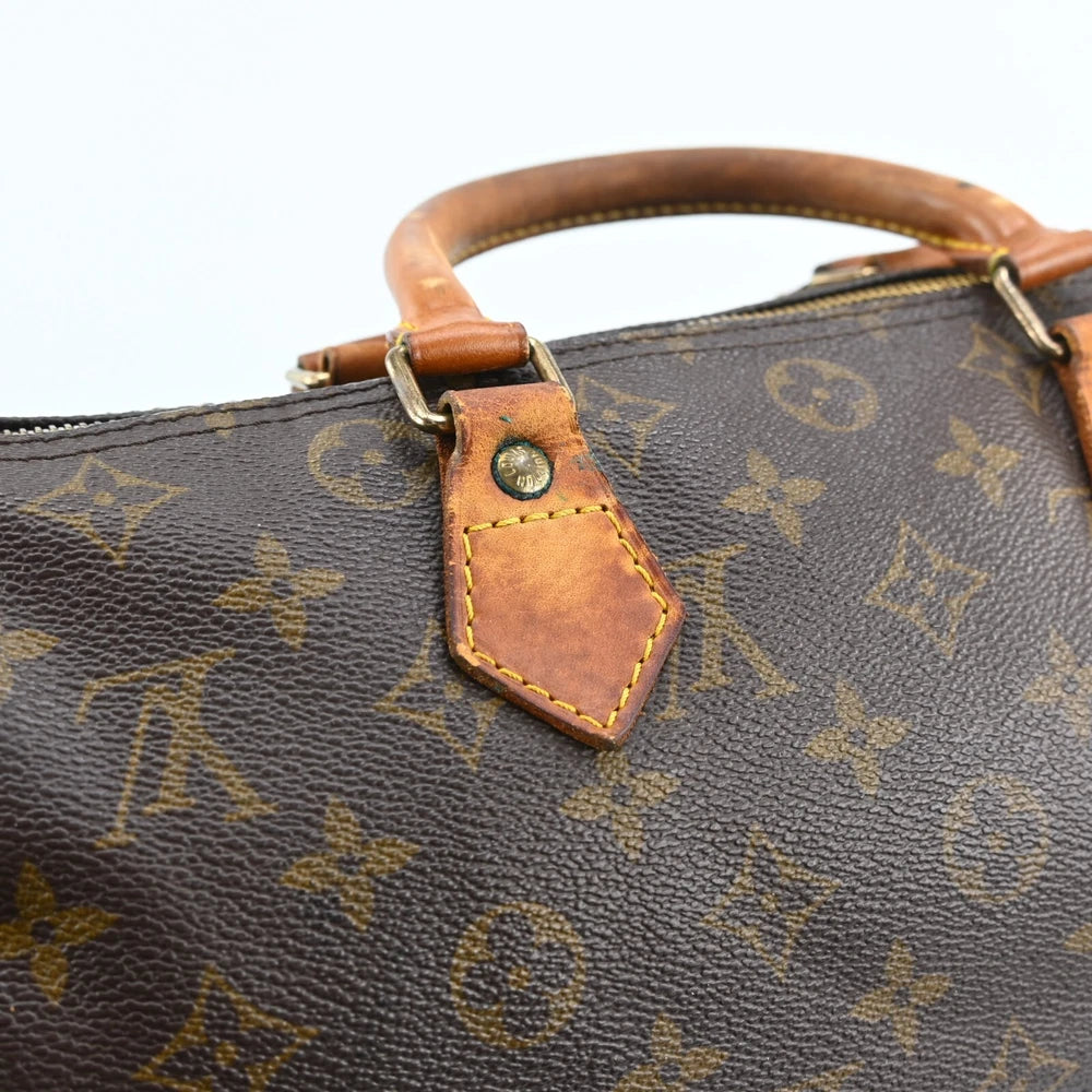 LOUIS VUITTON SPEEDY 30 BAG MONOGRAM CANVAS