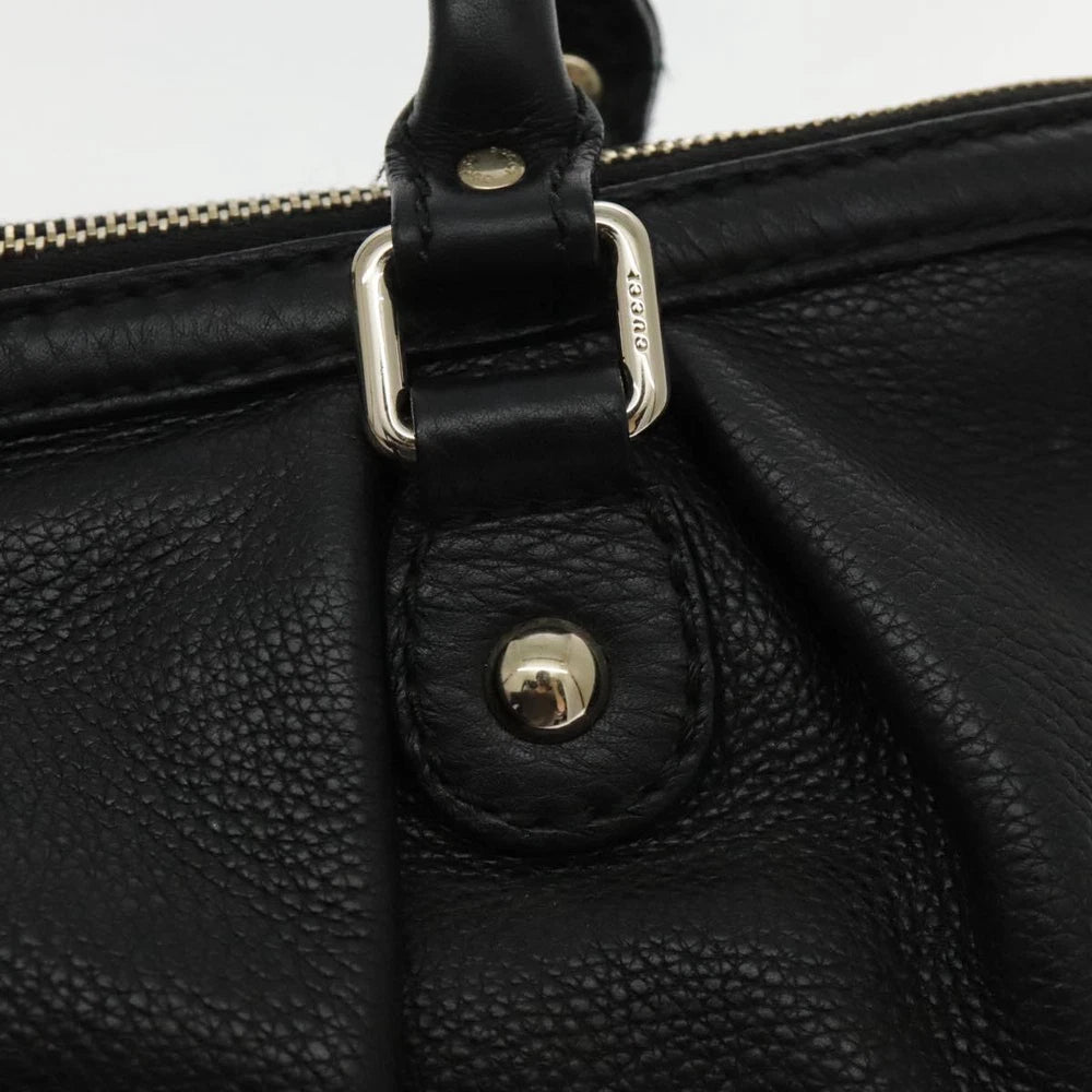 GUCCI SUKEY BAG BLACK LEATHER