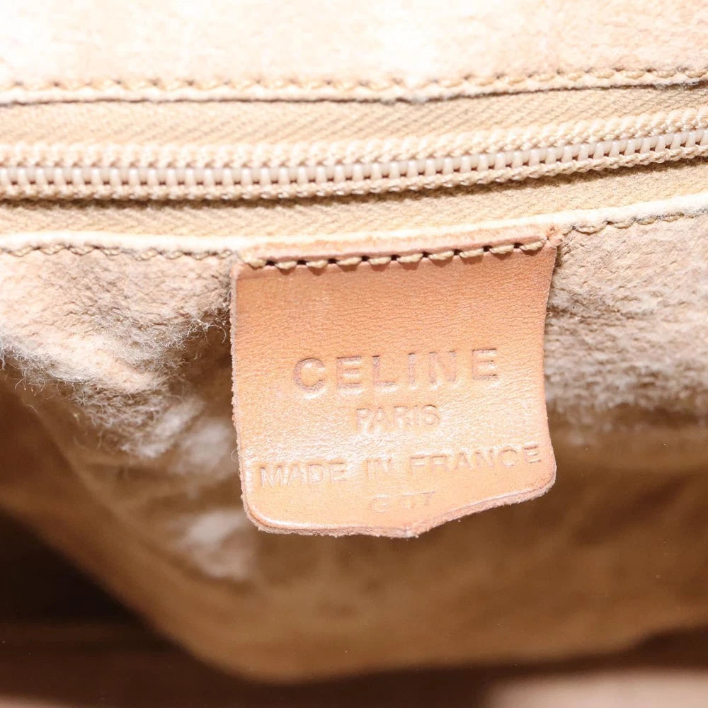 CELINE BOSTON BAG MACADAM CANVAS