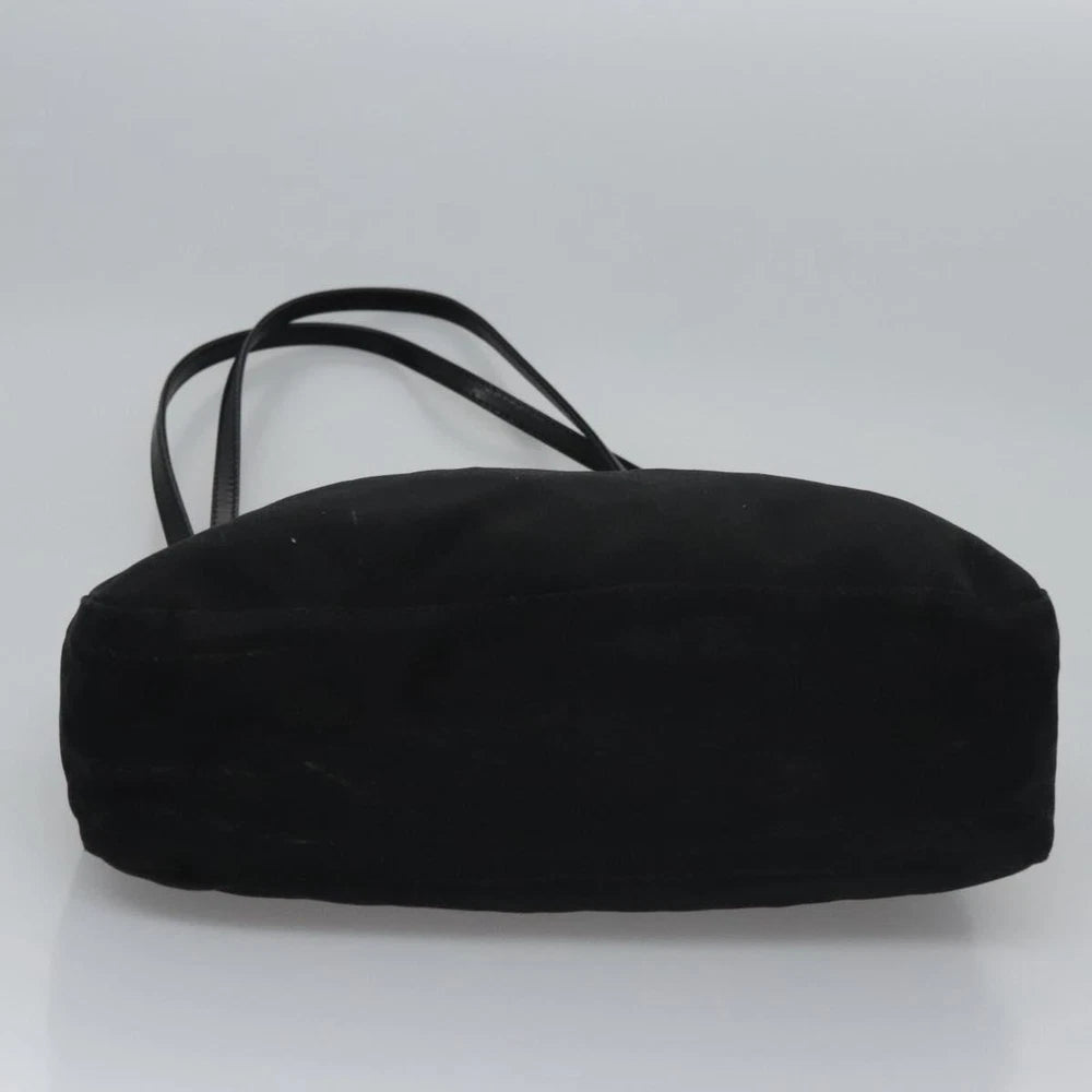 FENDI SHOULDER BAG BLACK NYLON