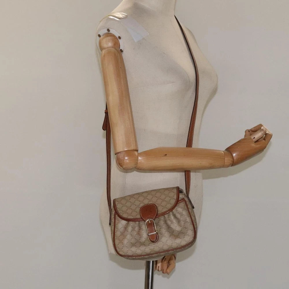 CELINE MACADAM SHOULDER BAG