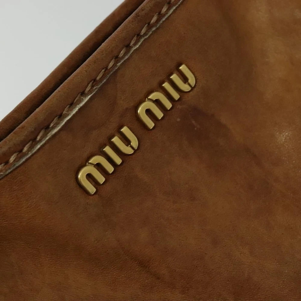 Miu Miu Tote Bag - Brown Suede