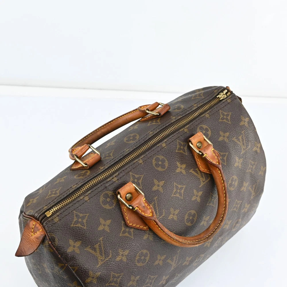 LOUIS VUITTON SPEEDY 30 BAG MONOGRAM CANVAS