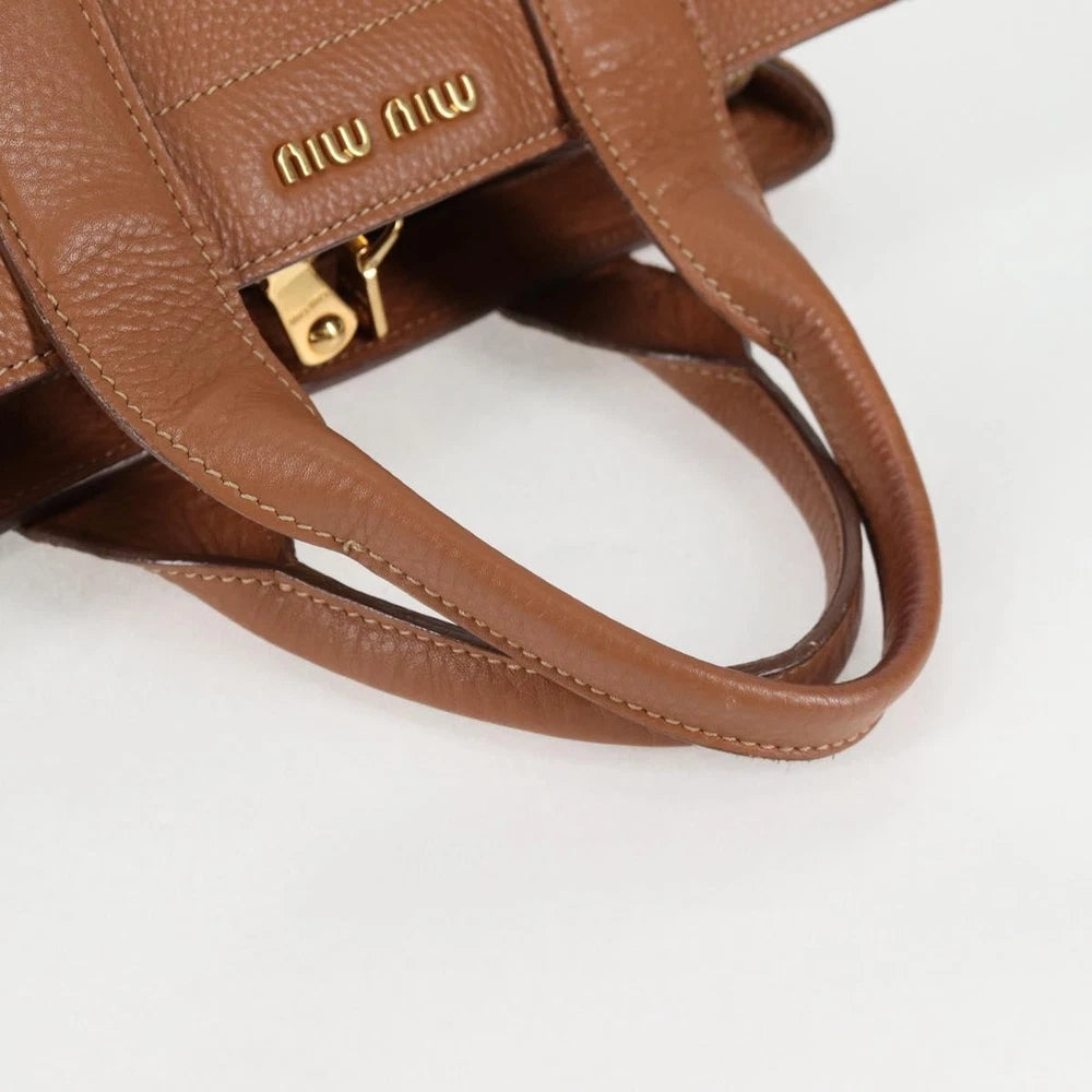 Miu Miu Veske Brun - Leather
