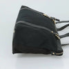 GUCCI TOTE BAG BLACK GG CANVAS