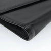 SAINT LAURENT CLUTCH BLACK LEATHER