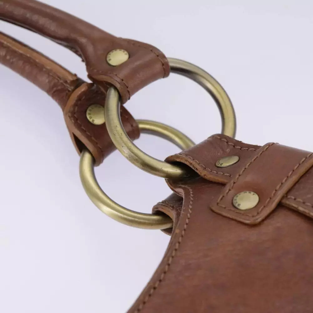 BURBERRY CANVAS SHOULDER BAG