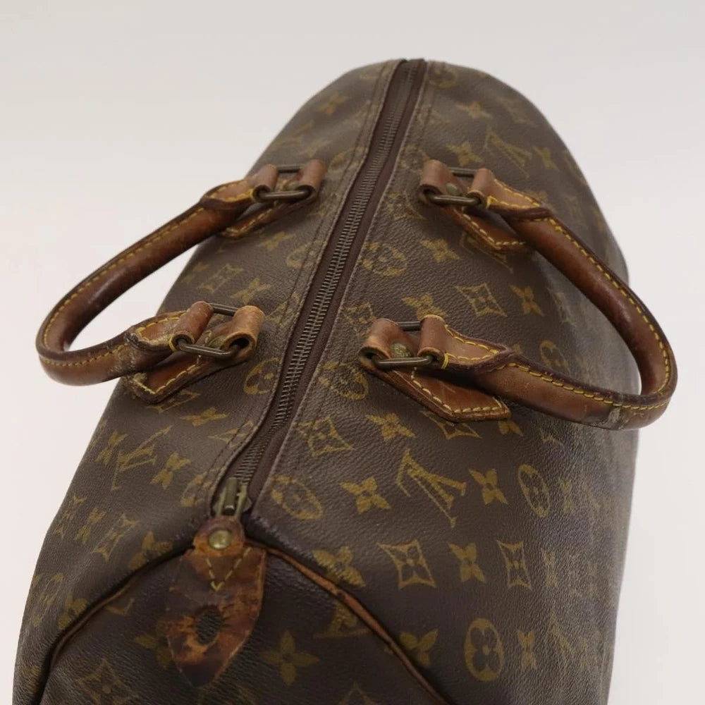 Vintage Louis Vuitton Speedy 35 Bag - Monogram Canvas