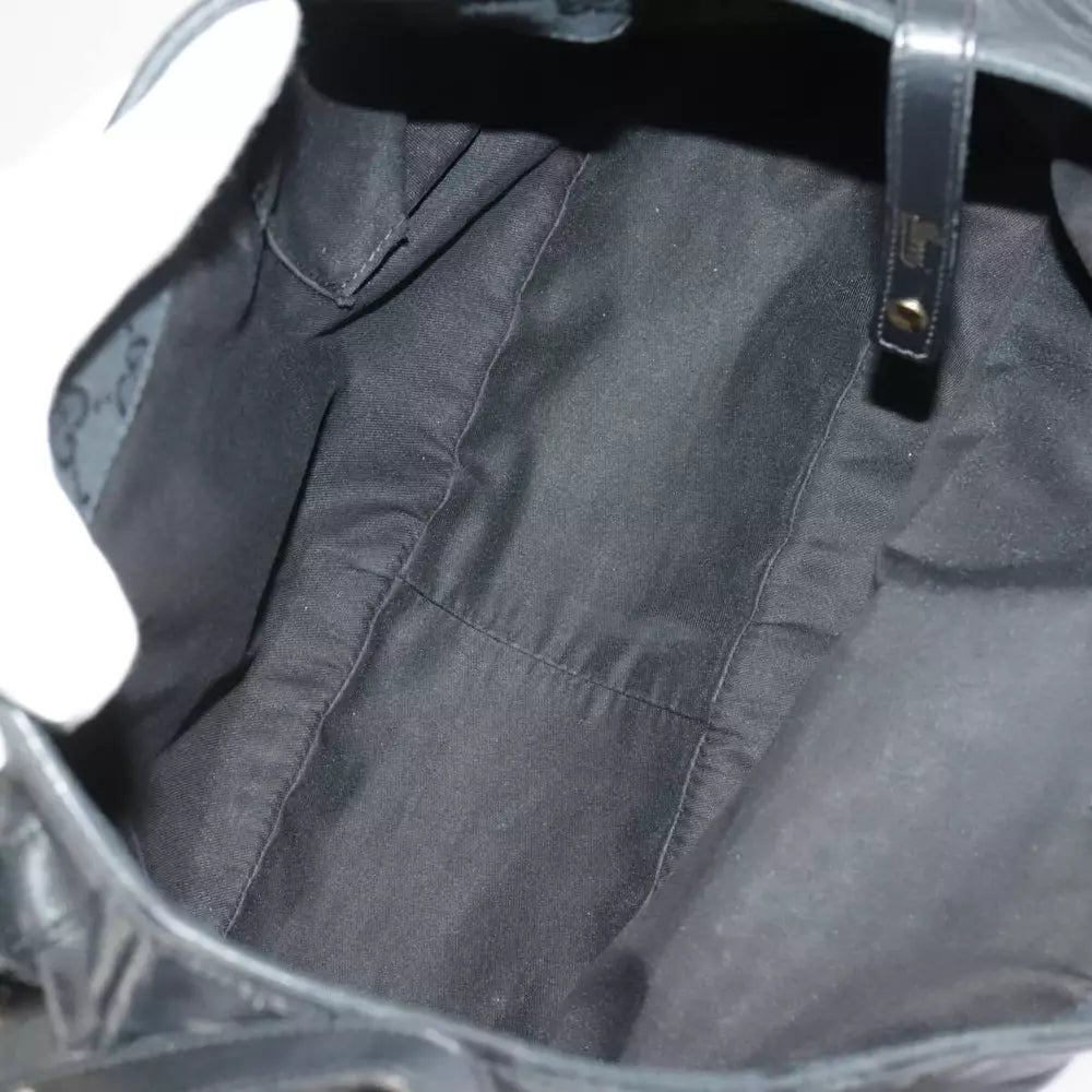 GUCCI ABBEY BLACK LEATHER TOTE BAG - Brands Select
