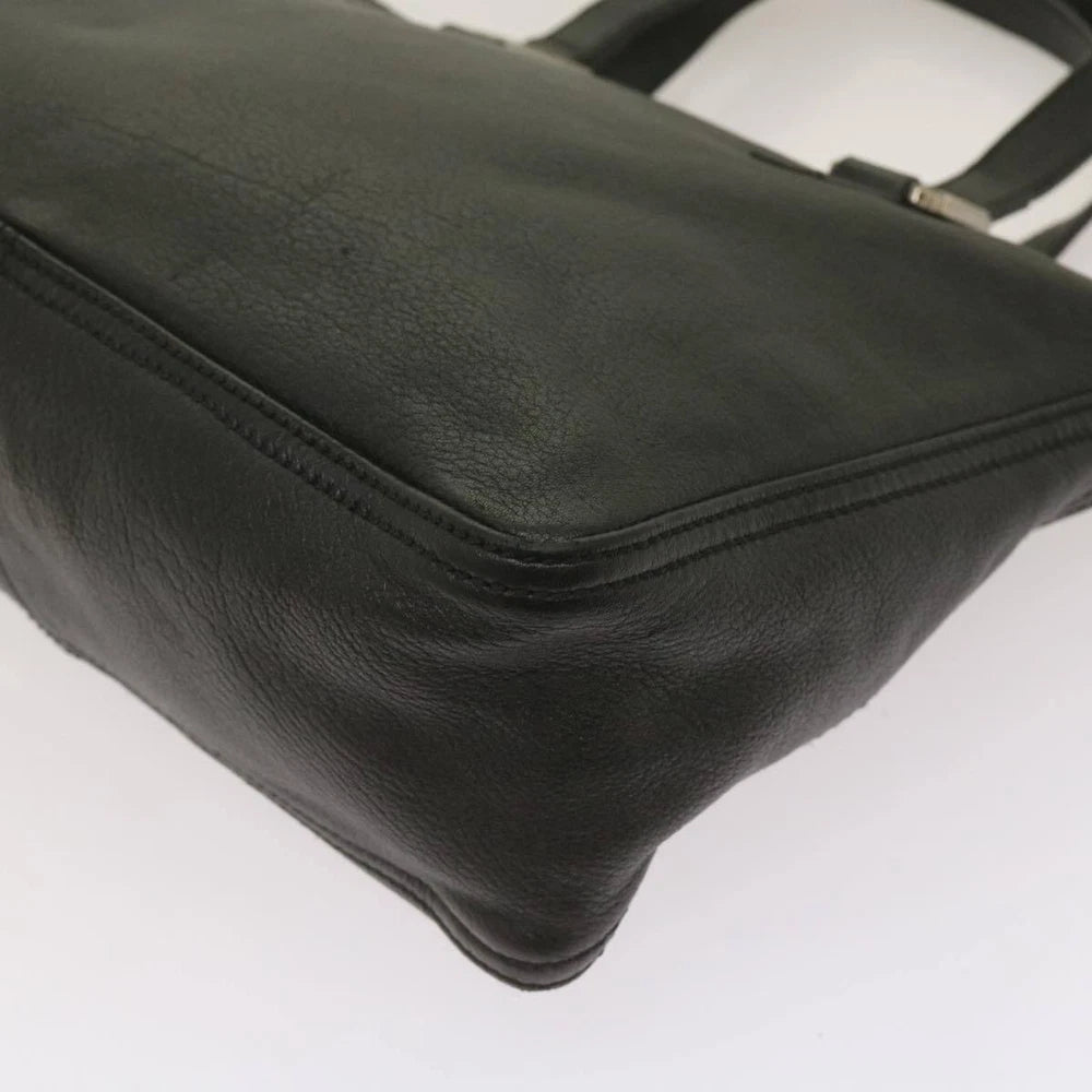 FENDI BAG BLACK LEATHER