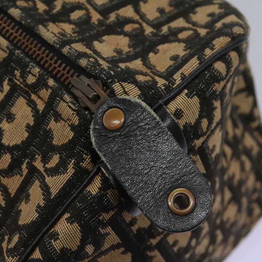 CHRISTIAN DIOR BOSTON BAG 30 TROTTER CANVAS
