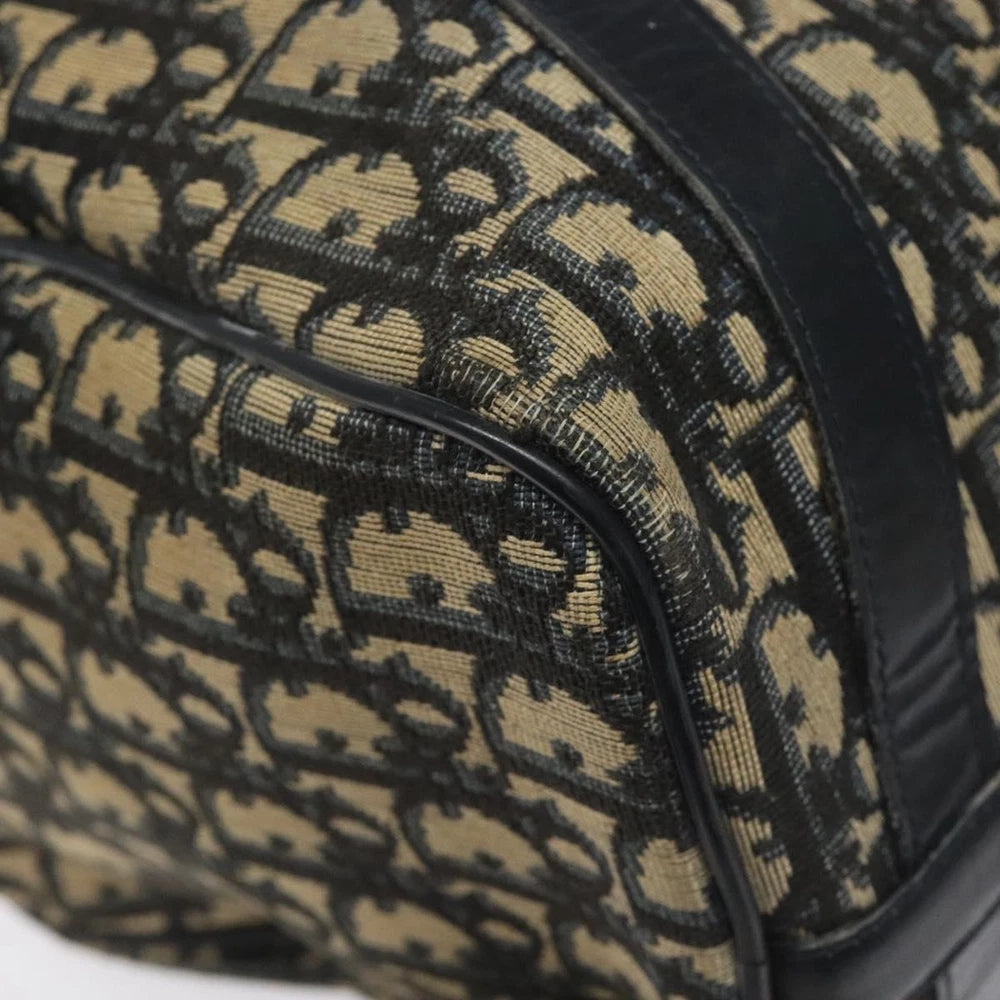 CHRISTIAN DIOR BOSTON BAG 30 TROTTER CANVAS