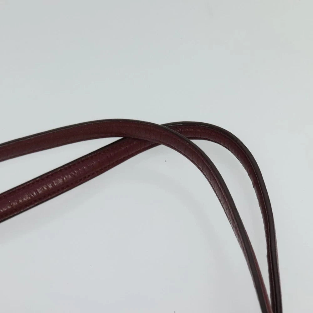 COACH TOTE BAG RED LEATHER