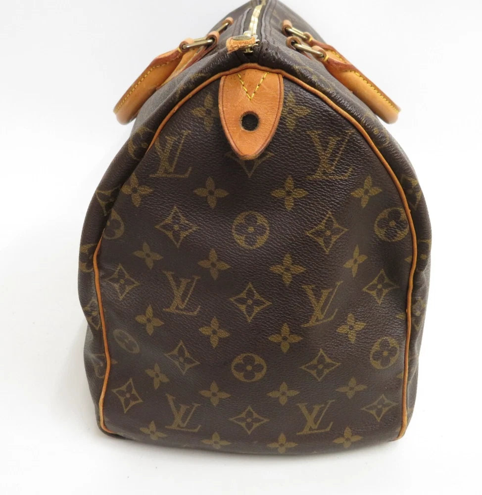 LOUIS VUITTON SPEEDY 40 BAG MONOGRAM CANVAS