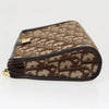 CHRISTIAN DIOR CLUTCH TROTTER CANVAS