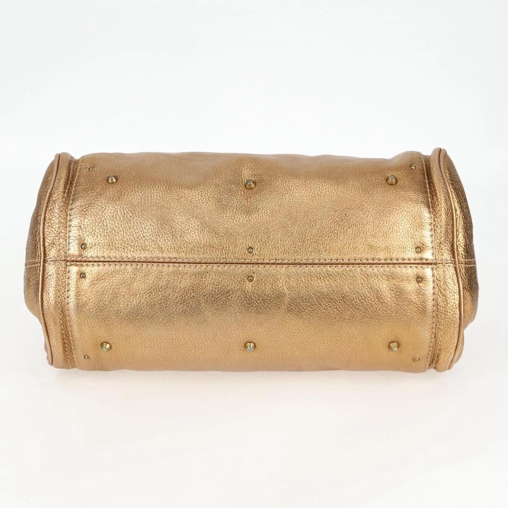 Chloe Paddington Bag - Gold Leather