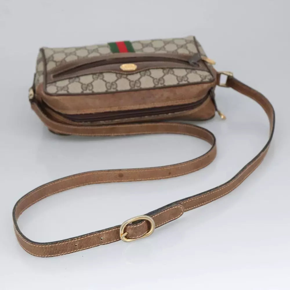 GUCCI SUPREME SHOULDER BAG GG CANVAS