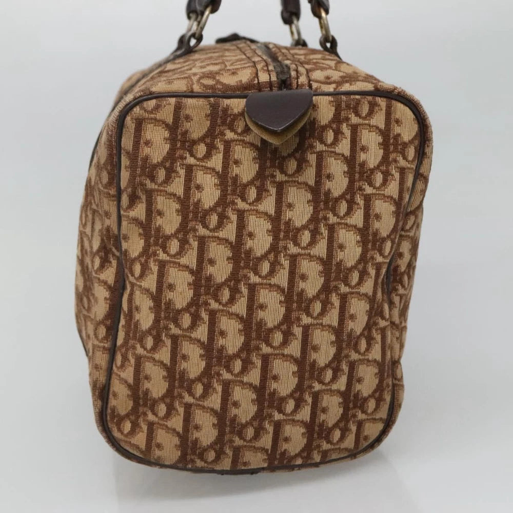 Dior Boston Bag 30 - Brown Trotter Canvas