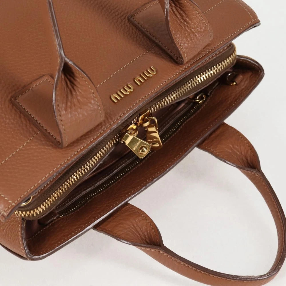 Miu Miu Veske Brun - Leather