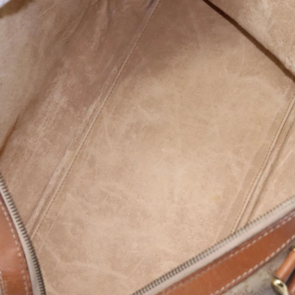 CELINE BOSTON BAG MACADAM CANVAS