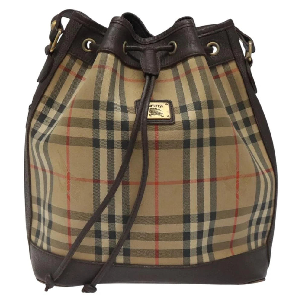 VINTAGE BURBERRY BUCKET BAG