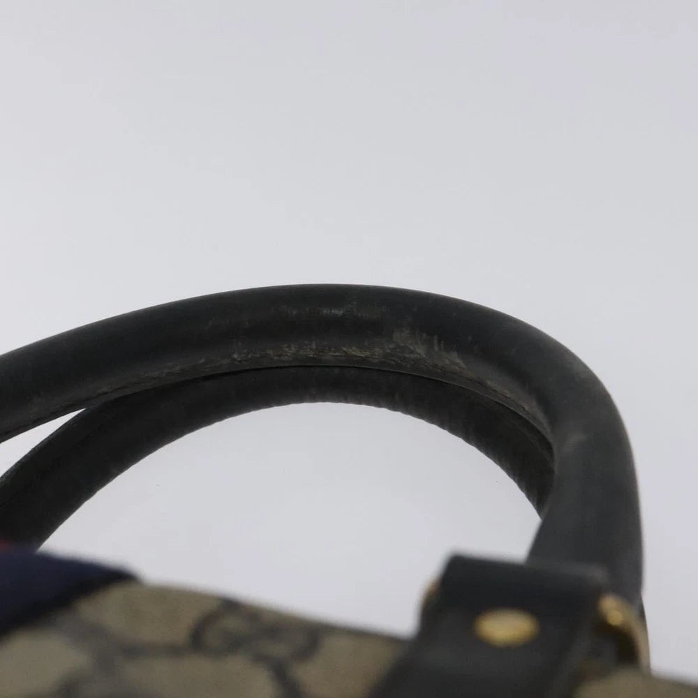 GUCCI BOSTON BAG GG SUPREME SHERRY LINE