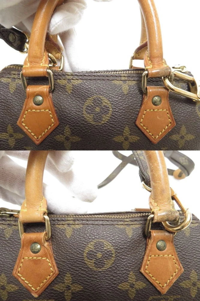 LOUIS VUITTON MINI SPEEDY BAG MONOGRAM CANVAS