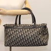 CHRISTIAN DIOR BOSTON BAG 40 TROTTER CANVAS